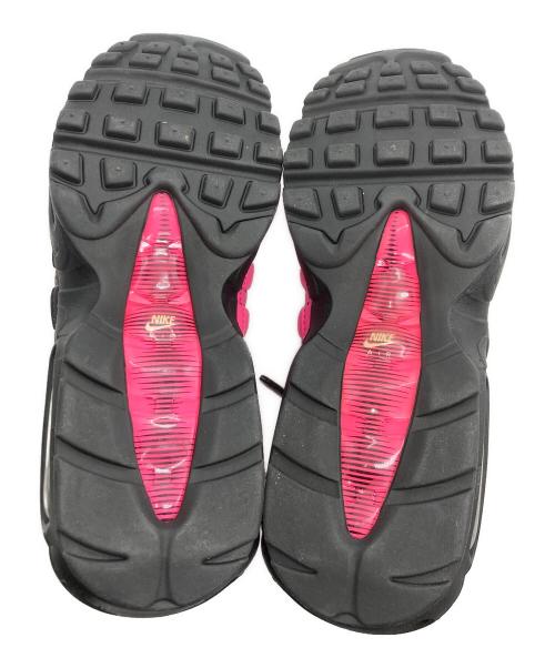 NIKE（ナイキ）NIKE (ナイキ) エアマックス95 ブラック×ピンク サイズ:US　8の古着・服飾アイテム