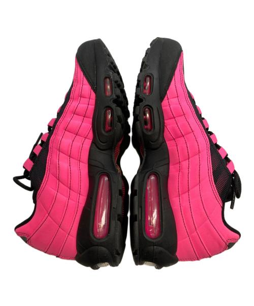 NIKE（ナイキ）NIKE (ナイキ) エアマックス95 ブラック×ピンク サイズ:US　8の古着・服飾アイテム