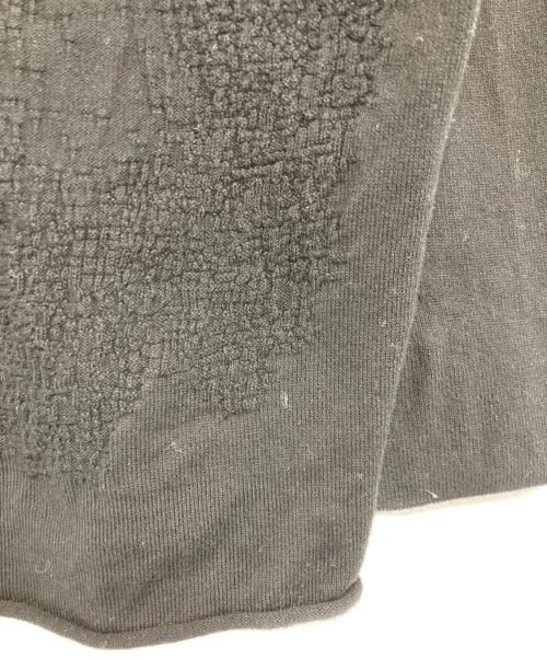 Y's（ワイズ）Y's (ワイズ) デザインカーディガン ブラック サイズ:2の古着・服飾アイテム