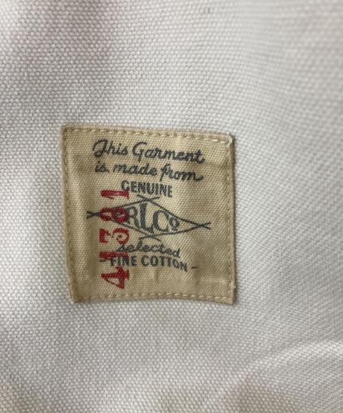 POLO RALPH LAUREN（ポロ・ラルフローレン）POLO RALPH LAUREN (ポロ・ラルフローレン) コットンステンカラーコート ホワイト サイズ:Sの古着・服飾アイテム