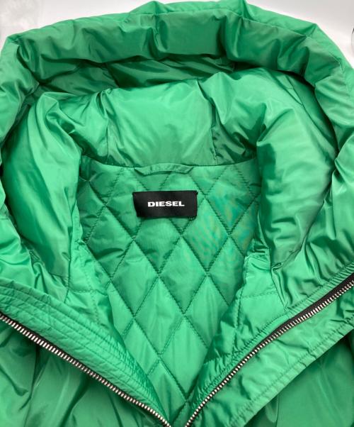 DIESEL（ディーゼル）DIESEL (ディーゼル) 中綿ジャケット グリーン サイズ:Mの古着・服飾アイテム