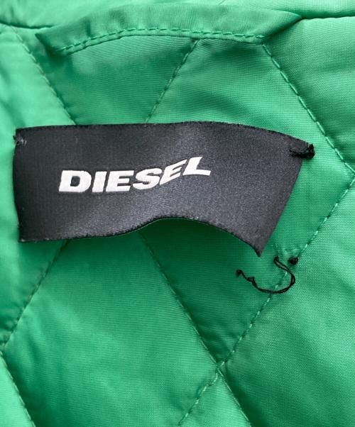 DIESEL（ディーゼル）DIESEL (ディーゼル) 中綿ジャケット グリーン サイズ:Mの古着・服飾アイテム