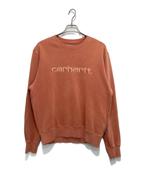 Carhartt WIP（カーハート ワークインプログレス）Carhartt WIP (カーハート ワークインプログレス) SWEATSHIRT(PD) ピンク サイズ:XSの古着・服飾アイテム