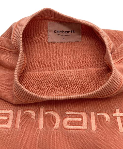Carhartt WIP（カーハート ワークインプログレス）Carhartt WIP (カーハート ワークインプログレス) SWEATSHIRT(PD) ピンク サイズ:XSの古着・服飾アイテム