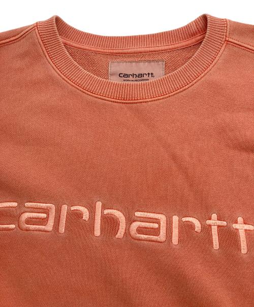 Carhartt WIP（カーハート ワークインプログレス）Carhartt WIP (カーハート ワークインプログレス) SWEATSHIRT(PD) ピンク サイズ:XSの古着・服飾アイテム
