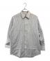 HERMES（エルメス）の古着「ストライプシャツ」｜ホワイト×ブルー