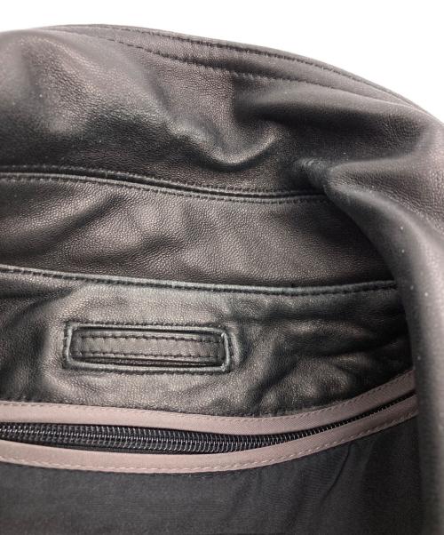 wilsons leather（ウィルソンズレザー）WILSONS LEATHER (ウィルソンズレザー) ライナー付きレザージャケット ブラック サイズ:Lの古着・服飾アイテム