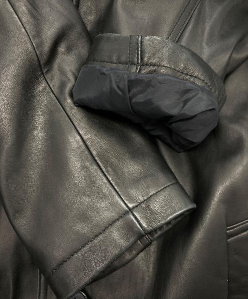 wilsons leather（ウィルソンズレザー）WILSONS LEATHER (ウィルソンズレザー) ライナー付きレザージャケット ブラック サイズ:Lの古着・服飾アイテム