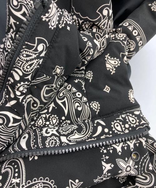 FIRST DOWN（ファーストダウン）FIRST DOWN (ファーストダウン) バンダナダウンジャケット ブラック サイズ:Lの古着・服飾アイテム