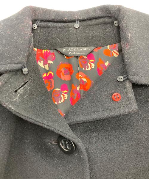 Paul Smith BLACK LABEL（ポールスミス ブラックレーベル）Paul Smith BLACK LABEL (ポールスミス ブラックレーベル) ウールコート ブラック サイズ:40の古着・服飾アイテム