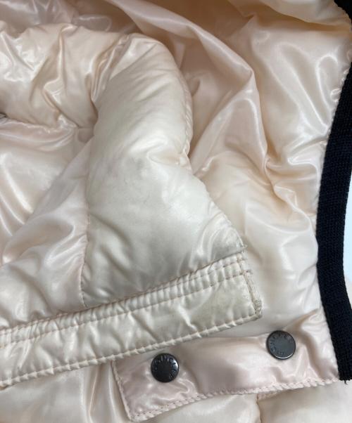 MONCLER（モンクレール）MONCLER (モンクレール) BADY GIUBBOTTO ダウンジャケット ベージュ サイズ:140cmの古着・服飾アイテム