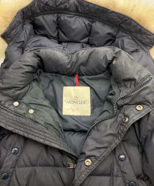 MONCLER（モンクレール）MONCLER (モンクレール) SENECAダウンジャケット ネイビー サイズ:6Yの古着・服飾アイテム