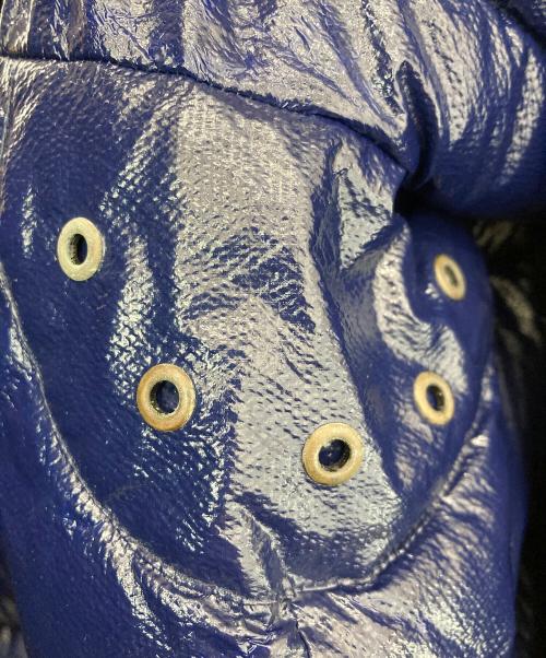 DIESEL（ディーゼル）DIESEL (ディーゼル) プリント中綿ジャケット ブルー サイズ:Lの古着・服飾アイテム