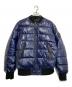DIESEL（ディーゼル）の古着「プリント中綿ジャケット」｜ブルー