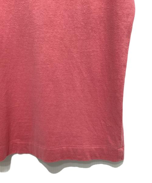 PLAY COMME des GARCONS（プレイコムデギャルソン）PLAY COMME des GARCONS (プレイコムデギャルソン) ハートワッペンTシャツ ピンク サイズ:Sの古着・服飾アイテム