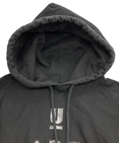 TAKAHIROMIYASHITA TheSoloIst.（タカヒロミヤシタ ザソロイスト）TAKAHIROMIYASHITA TheSoloIst. (タカヒロミヤシタ ザソロイスト) UNDERCOVER (アンダーカバー) コラボロゴパーカー ブラック サイズ:44の古着・服飾アイテム