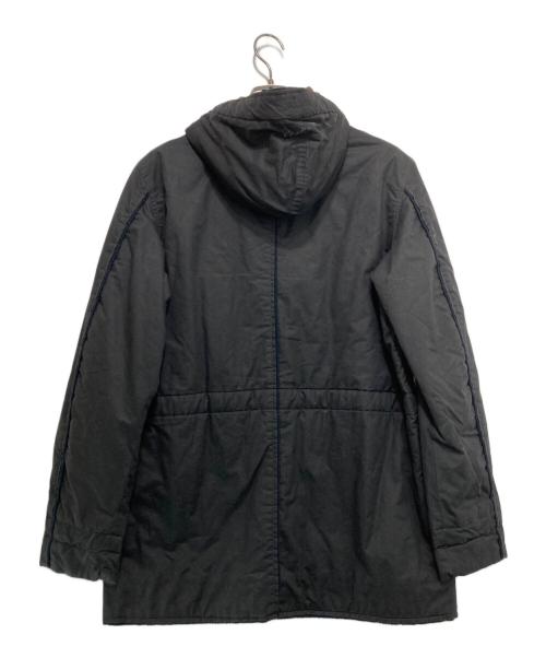 DIESEL（ディーゼル）DIESEL (ディーゼル) オイルド モッズコート ブラック サイズ:Mの古着・服飾アイテム