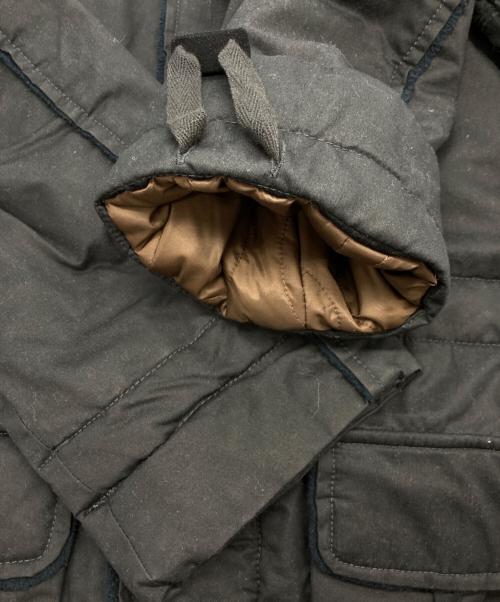 DIESEL（ディーゼル）DIESEL (ディーゼル) オイルド モッズコート ブラック サイズ:Mの古着・服飾アイテム