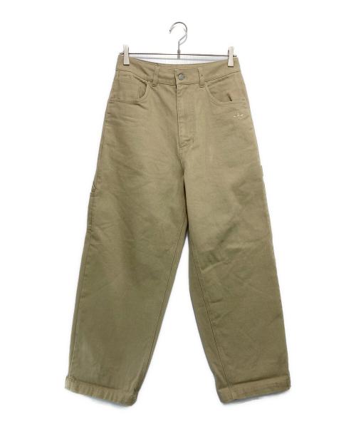 adidas（アディダス）adidas (アディダス) CITY SKATE LOOSE TROUSERS ベージュ サイズ:Sの古着・服飾アイテム