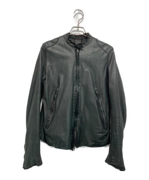 sisii（シシ）sisii (シシ) SINGLE　RIDERS/ライダースジャケット ブラック サイズ:XSの古着・服飾アイテム