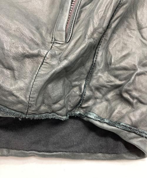 sisii（シシ）sisii (シシ) SINGLE　RIDERS/ライダースジャケット ブラック サイズ:XSの古着・服飾アイテム