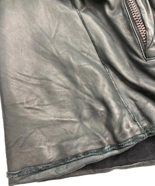 sisii（シシ）sisii (シシ) SINGLE　RIDERS/ライダースジャケット ブラック サイズ:XSの古着・服飾アイテム