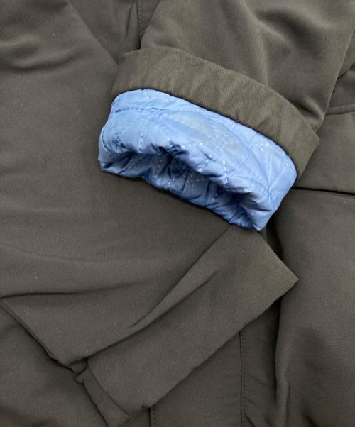 ARMANI COLLEZIONI（アルマーニ コレツィオーニ）ARMANI COLLEZIONI (アルマーニ コレツィオーニ) 止水ジップミリタリージャケット ブラック サイズ:48の古着・服飾アイテム