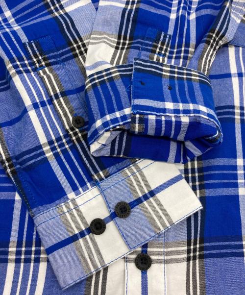 HARLEY-DAVIDSON（ハーレーダビッドソン）HARLEY-DAVIDSON (ハーレーダビッドソン) チェックシャツ ブルー サイズ:L 未使用品の古着・服飾アイテム