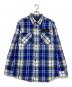 HARLEY-DAVIDSON（ハーレーダビッドソン）の古着「チェックシャツ」｜ブルー