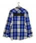 HARLEY-DAVIDSON (ハーレーダビッドソン) チェックシャツ ブルー サイズ:L 未使用品：6000円