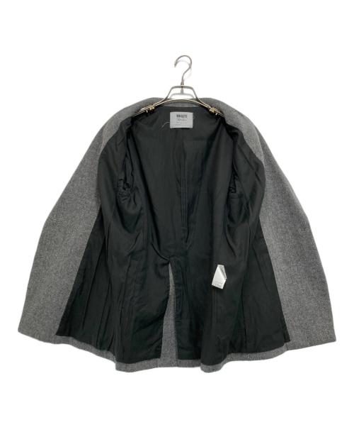 Whim Gazette（ウィムガゼット）Whim Gazette  (ウィムガゼット) ヘリンボーンテーラードジャケット グレー サイズ:Fの古着・服飾アイテム