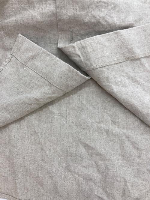 UNION LAUNCH（ユニオンランチ）UNION LAUNCH (ユニオンランチ) フレンチリネンシャツ ベージュ サイズ:Lの古着・服飾アイテム