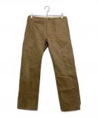SAMURAI JEANSサムライジーンズ）の古着「ヘビィーチノトラウザーズ」｜ブラウン