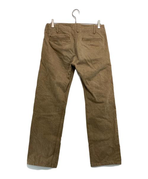 SAMURAI JEANS（サムライジーンズ）SAMURAI JEANS (サムライジーンズ) ヘビィーチノトラウザーズ ブラウン サイズ:33の古着・服飾アイテム