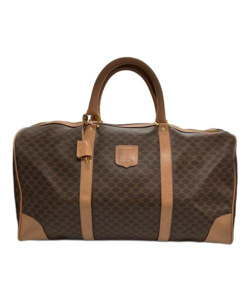 CELINE（セリーヌ）CELINE (セリーヌ) [OLD CELINE]マカダムボストンバッグ ブラウンの古着・服飾アイテム