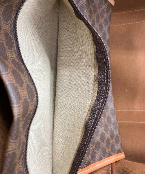 CELINE（セリーヌ）CELINE (セリーヌ) [OLD CELINE]マカダムボストンバッグ ブラウンの古着・服飾アイテム