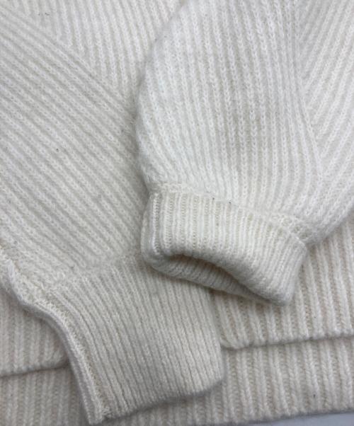 CITY（シティ）CITY (シティ) ベビーアルパカブークレニットカーディガン ベージュ サイズ:FREEの古着・服飾アイテム