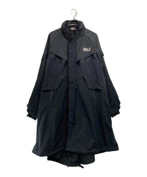 NIKE（ナイキ）NIKE (ナイキ) sacai (サカイ) Trench Jacket Black ブラック サイズ:XLの古着・服飾アイテム