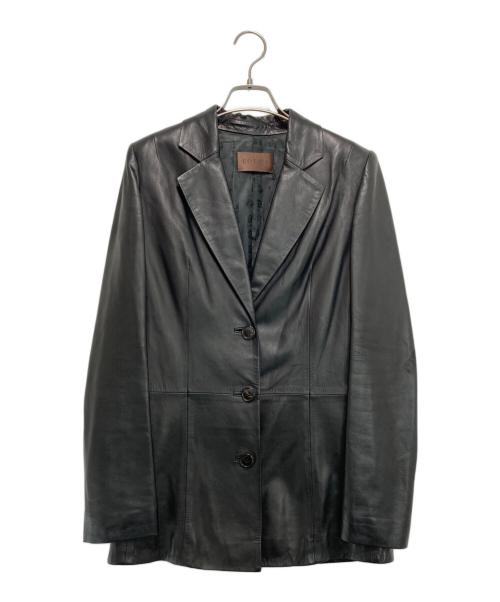 LOEWE（ロエベ）LOEWE (ロエベ) ラムレザージャケット ブラック サイズ:36の古着・服飾アイテム