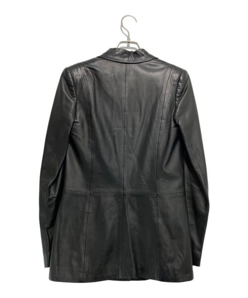 LOEWE（ロエベ）LOEWE (ロエベ) ラムレザージャケット ブラック サイズ:36の古着・服飾アイテム