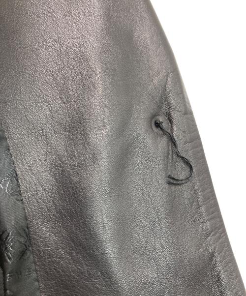 LOEWE（ロエベ）LOEWE (ロエベ) ラムレザージャケット ブラック サイズ:36の古着・服飾アイテム