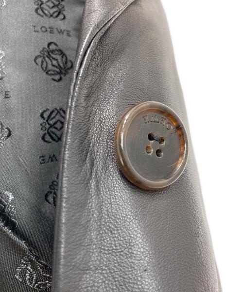 LOEWE（ロエベ）LOEWE (ロエベ) ラムレザージャケット ブラック サイズ:36の古着・服飾アイテム