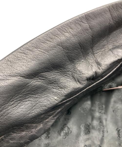 LOEWE（ロエベ）LOEWE (ロエベ) ラムレザージャケット ブラック サイズ:36の古着・服飾アイテム