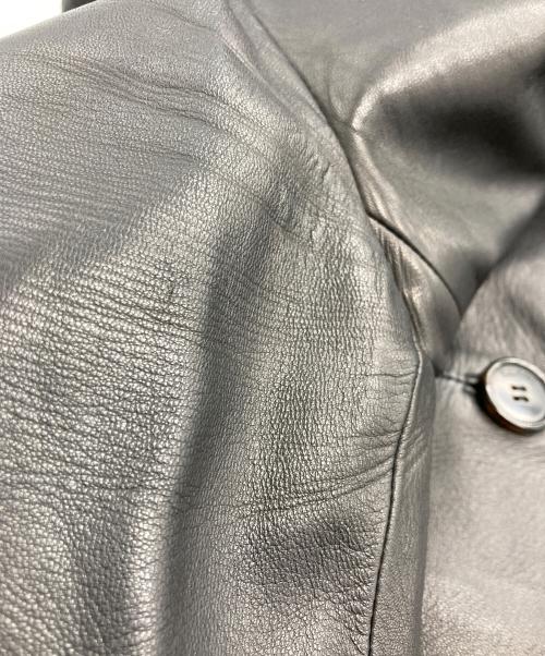 LOEWE（ロエベ）LOEWE (ロエベ) ラムレザージャケット ブラック サイズ:36の古着・服飾アイテム