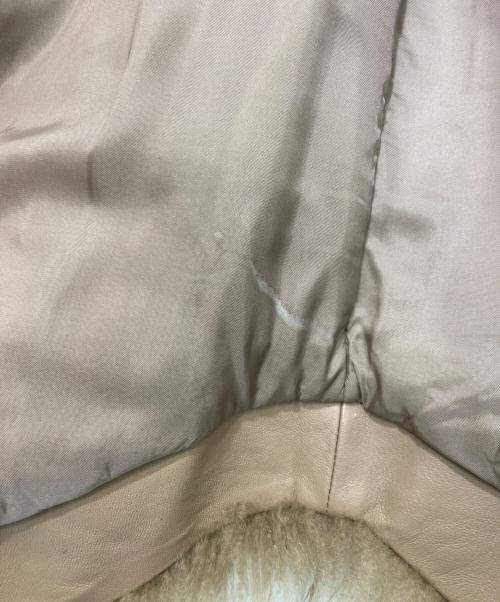 Ron Herman（ロンハーマン）Ron Herman (ロンハーマン) ゴートファーベスト ベージュ サイズ:XSの古着・服飾アイテム