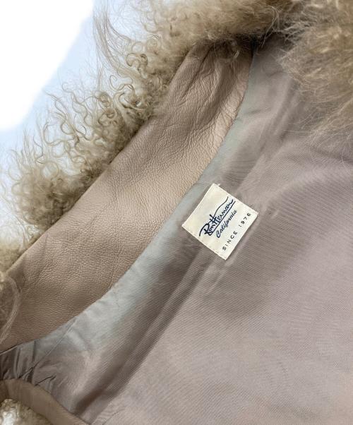 Ron Herman（ロンハーマン）Ron Herman (ロンハーマン) ゴートファーベスト ベージュ サイズ:XSの古着・服飾アイテム