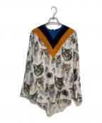 STELLA McCARTNEYステラマッカートニー）の古着「長袖ブラウス」｜マルチカラー