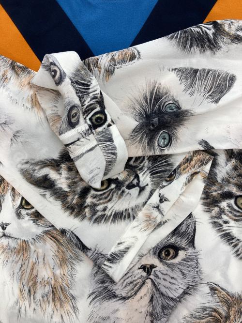 STELLA McCARTNEY（ステラマッカートニー）STELLA McCARTNEY (ステラマッカートニー) 長袖ブラウス マルチカラー サイズ:36の古着・服飾アイテム