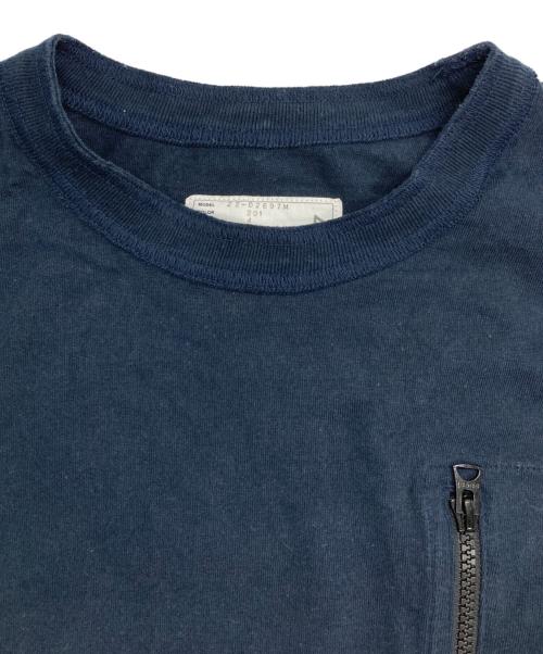 sacai（サカイ）sacai (サカイ) Bandana Print T-Shirt バンダナプリントTシャツ ネイビー サイズ:4の古着・服飾アイテム