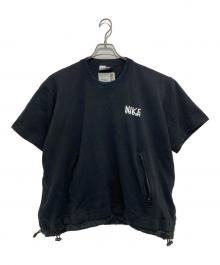 NIKE×sacai（ナイキ×サカイ）の古着「Short Sleeve Top ショートスリーブトップ」｜ブラック